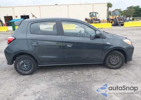 2024 Mitsubishi Mirage Es/Le z USA, uszkodzony, nr VIN ML32AUHJ6RH032673